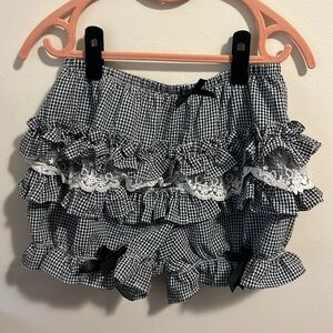 Lolita Plaid Bloomers